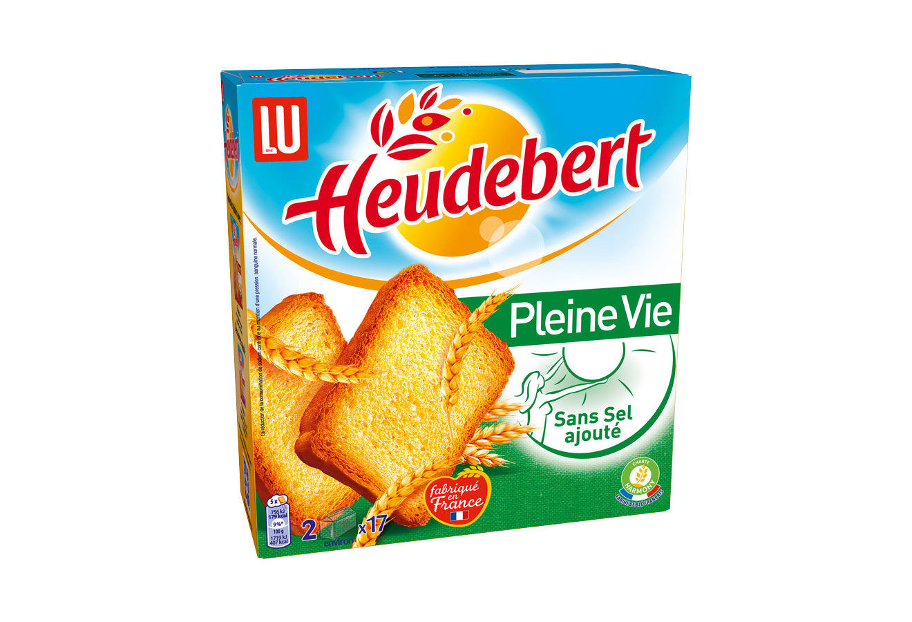 Heudebert Pleine vie sans sel 300 g
