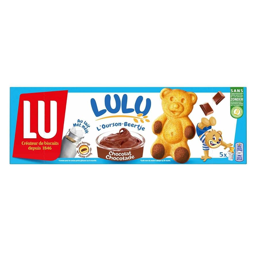 Lulu Ourson chocolat 150 g X 20 unité