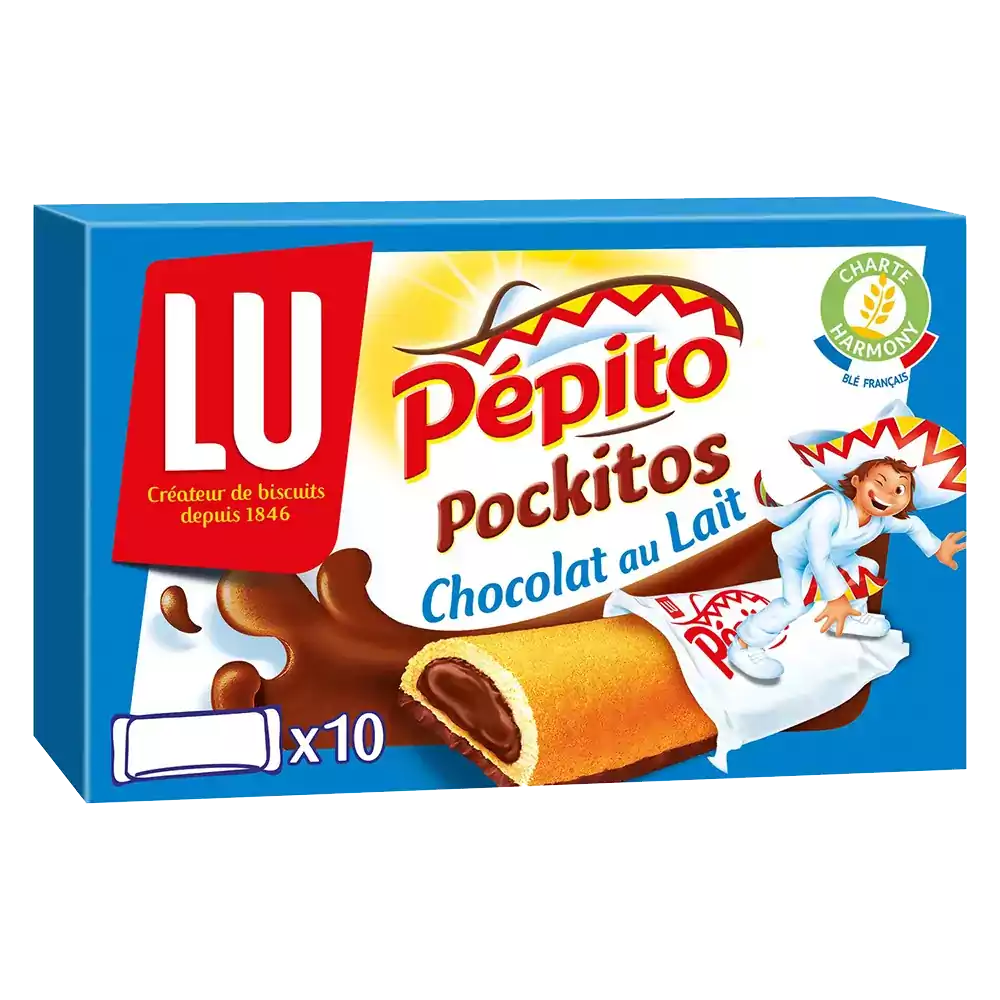 Pépito milk chocolate pocket émochoco 230 g
