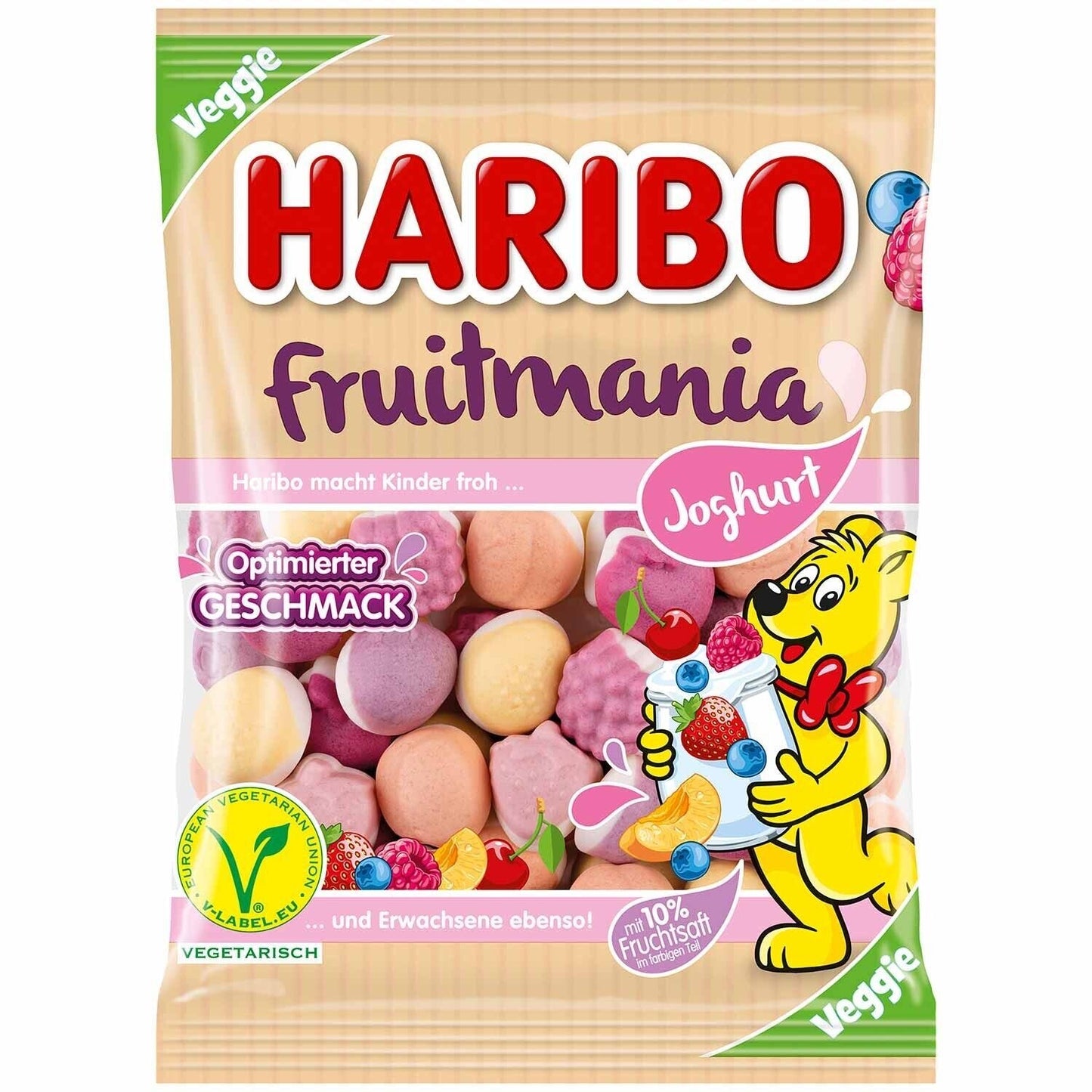Fruitmania Yoghurt 160G X 14 unité Veggie