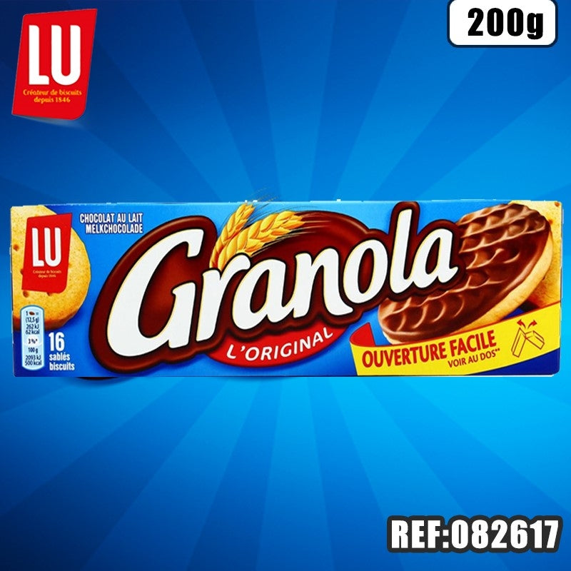 LU Granola chocolat au lait 200 g — emballage à l’unité