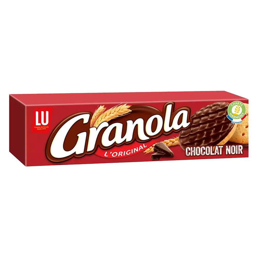 LU Granola chocolat noir 195 g X 18 unité