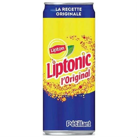 Liptonic Boisson gazeuse à base de thé 0,33 cl X 24