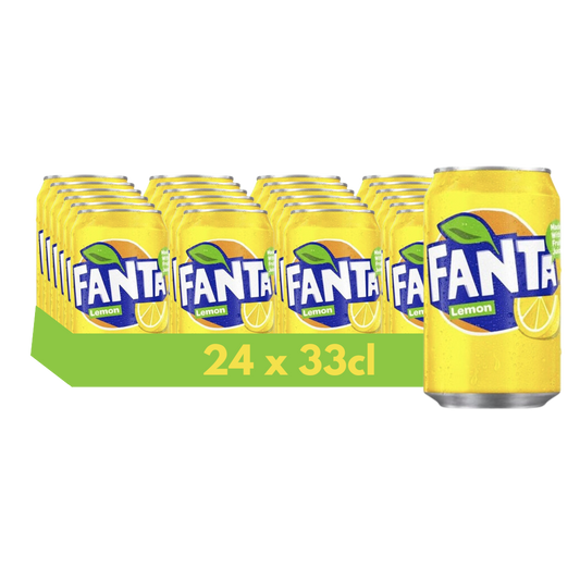 FANTA Citron frappÃ© slim 33cl x24. Unité