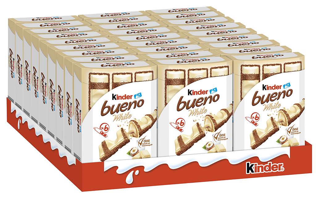 Kinder Bueno White T6 117Gx 27 unité