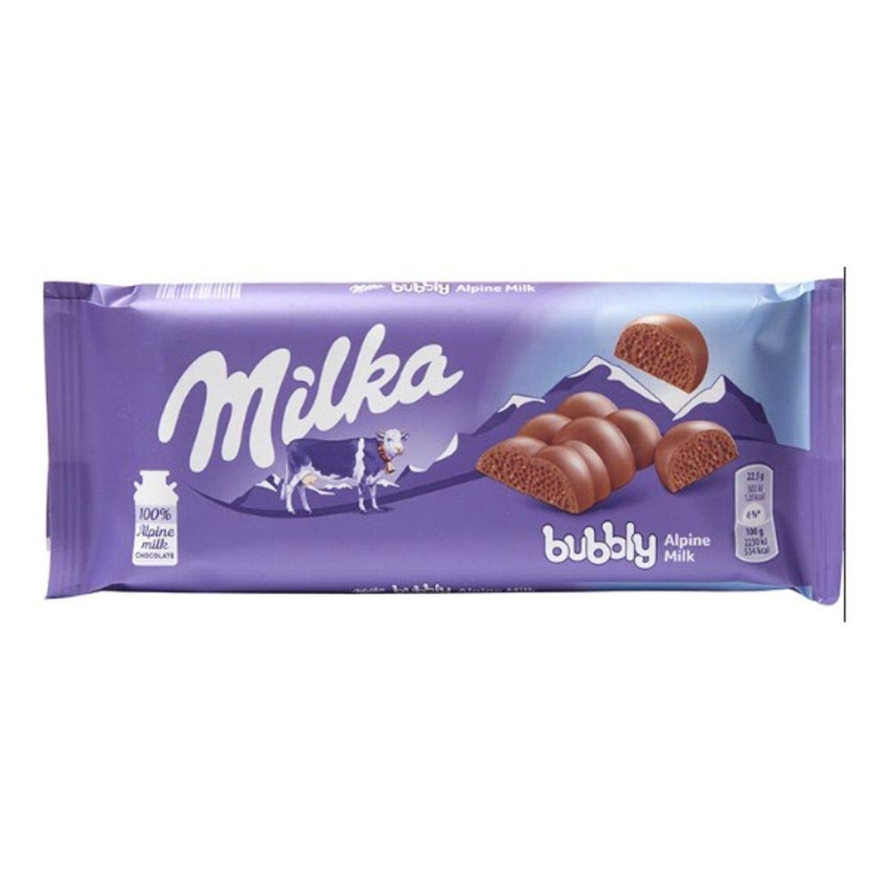 Milka Bubbly Milk 90 g x 14 unité