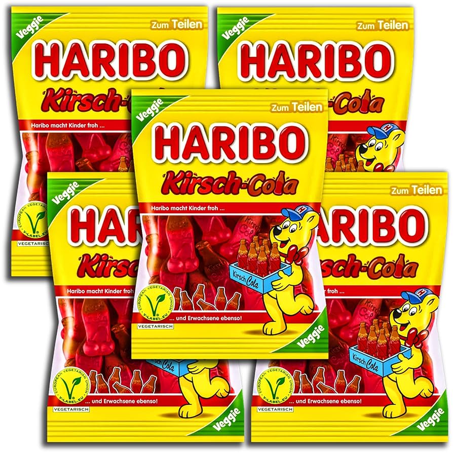 Haribo Cherry Cola  175 g x 17 Veggie