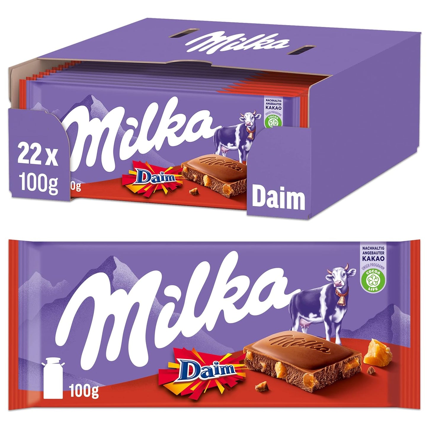 Milka Daim 100 g x 22