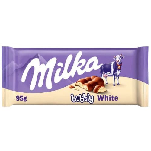 Milka Bubbly White 95 g x 15 unité
