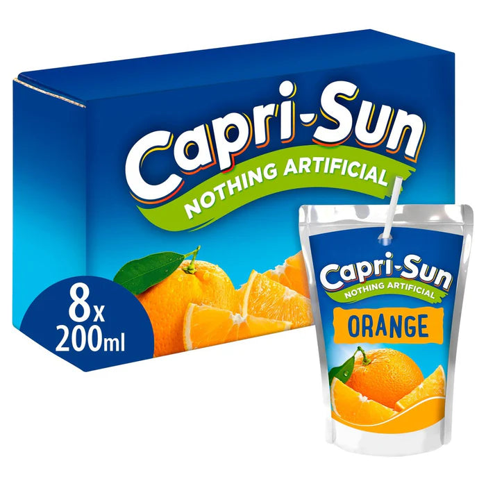 CAPRI-SUN ORANGE 4 X 10PK [10X200ML)