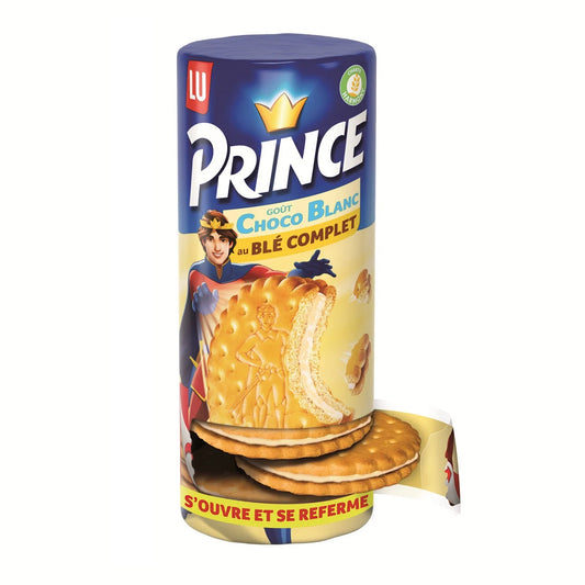 LU Prince choco blanc 300 g X 24 unité