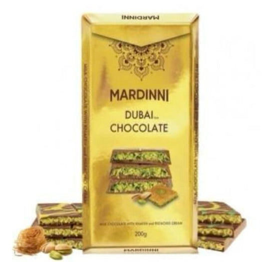 Chocolat Dubaï Mardinni 200 g X 36 unité