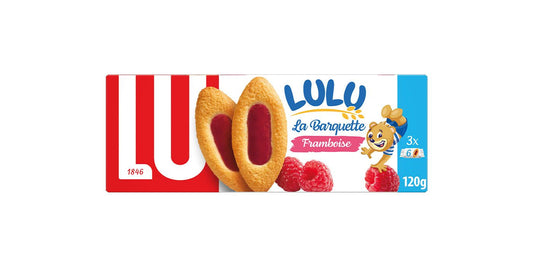 Lulu La Barquette framboise 120 g — emballage à l’unité