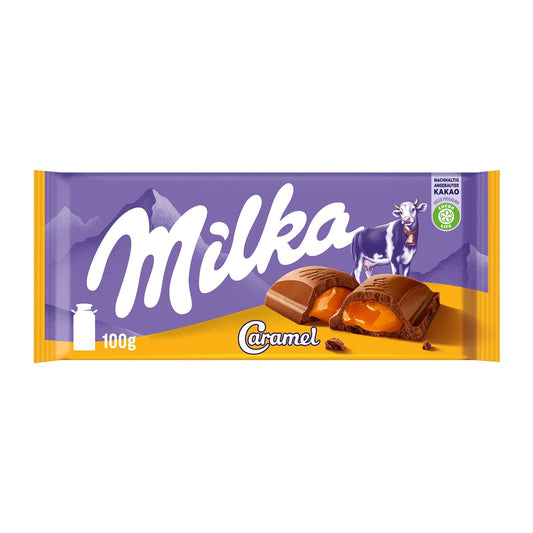 Milka Caramel 100 g × 20 — unité de vente