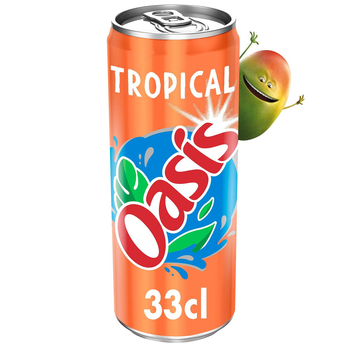 OASIS - Tropical slim 33cl — emballage à l’unité