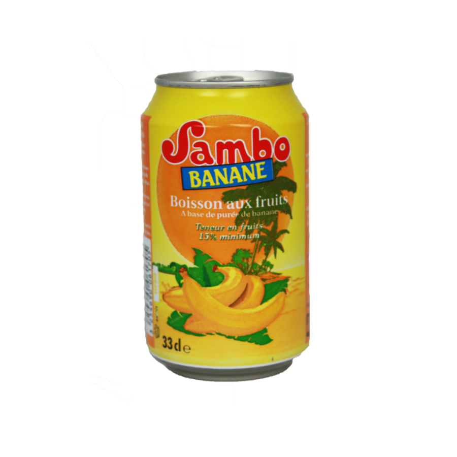 Sambo Banane jus 33Cl — emballage à l’unité